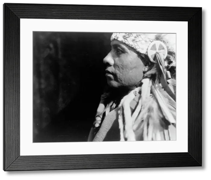 Framed Print : A Wichita, c1927. Creator: Edward Sheriff Curtis Framed Print : A Wichita, c1927. Creator: Edward Sheriff Curtis