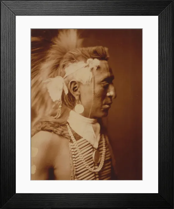 Framed Print : Antelope Cap, c1905. Creator: Edward Sheriff Curtis Framed Print : Antelope Cap, c1905. Creator: Edward Sheriff Curtis