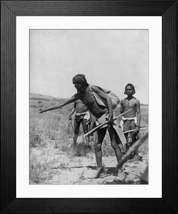 Framed Print : Snake gathering [D]-Hopi, c1907. Creator: Edward Sheriff Curtis