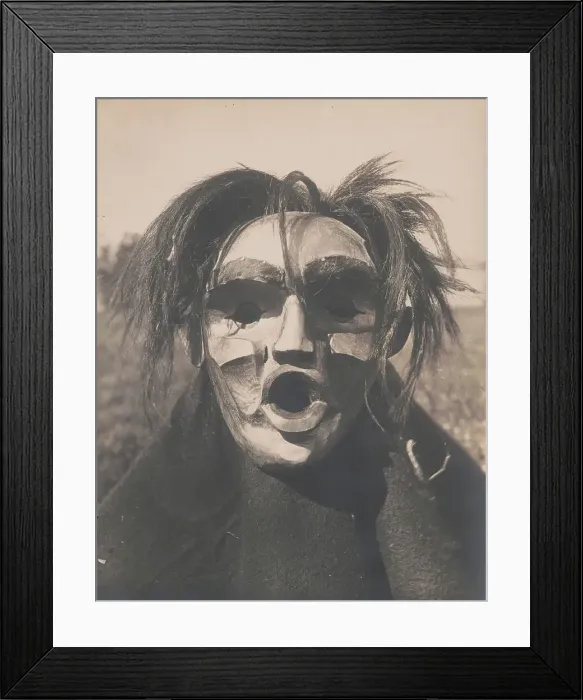 Framed Print : Tsunukwalahl-Qagyuhl, c1914. Creator: Edward Sheriff Curtis Framed Print : Tsunukwalahl-Qagyuhl, c1914. Creator: Edward Sheriff Curtis