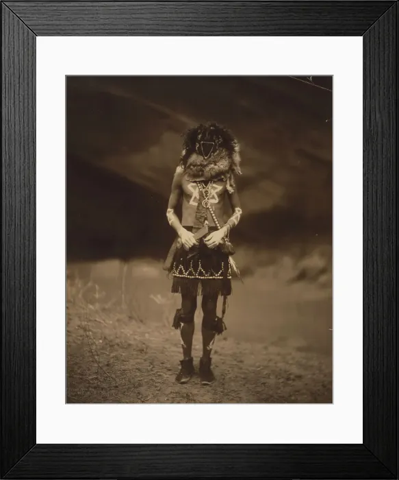 Framed Print : Tobadzischini-Navaho, c1904. Creator: Edward Sheriff Curtis Framed Print : Tobadzischini-Navaho, c1904. Creator: Edward Sheriff Curtis