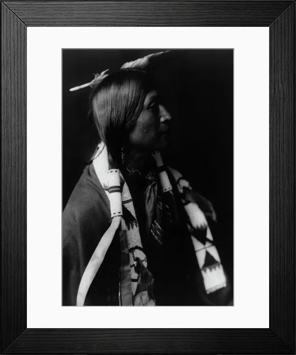 Framed Print : A Jicarilla, 1905. Creator: Edward Sheriff Curtis Framed Print : A Jicarilla, 1905. Creator: Edward Sheriff Curtis