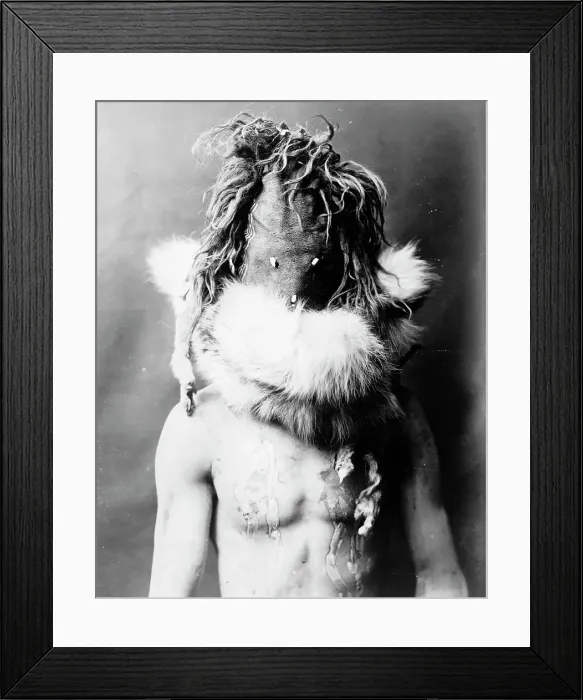 Framed Print : Nayenezgani-Navaho, 1904, c1905. Creator: Edward Sheriff Curtis Framed Print : Nayenezgani-Navaho, 1904, c1905. Creator: Edward Sheriff Curtis