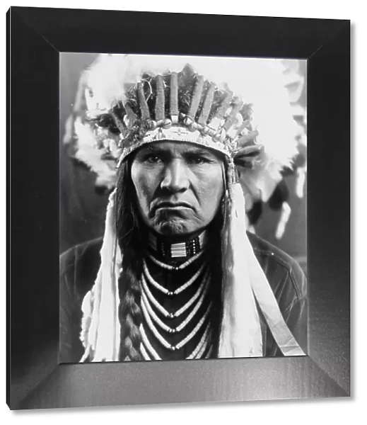 A typical Nez Percé, c1910. Creator: Edward Sheriff Curtis