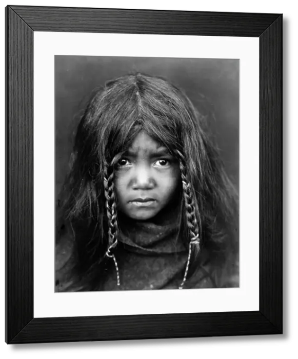 Framed Print : Quilcene boy, 1912, c1913. Creator: Edward Sheriff Curtis Framed Print : Quilcene boy, 1912, c1913. Creator: Edward Sheriff Curtis