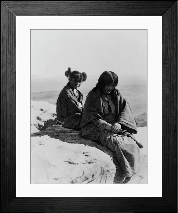 Framed Print : Maiden and Matron, c1905. Creator: Edward Sheriff Curtis Framed Print : Maiden and Matron, c1905. Creator: Edward Sheriff Curtis