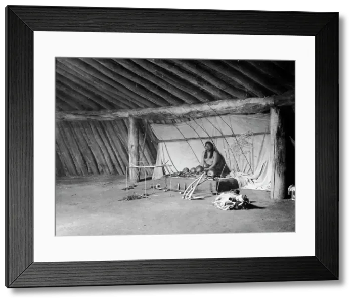 Framed Print : The altar, 1908, c1908. Creator: Edward Sheriff Curtis Framed Print : The altar, 1908, c1908. Creator: Edward Sheriff Curtis