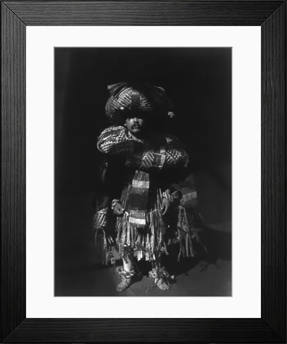 Framed Print : Hamatsa-Qagyuhl, c1914. Creator: Edward Sheriff Curtis Framed Print : Hamatsa-Qagyuhl, c1914. Creator: Edward Sheriff Curtis
