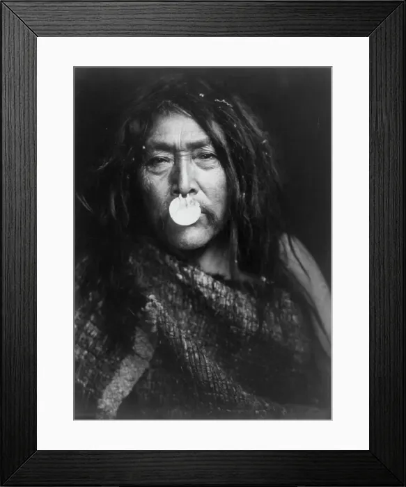 Framed Print : Naemahlpunkuma-Hahuamis, c1914. Creator: Edward Sheriff Curtis Framed Print : Naemahlpunkuma-Hahuamis, c1914. Creator: Edward Sheriff Curtis