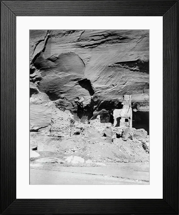 Framed Print : Antelope ruins showing prehistoric decorations, 1907, c1907. Creator: Edward Sheriff Curtis Framed Print : Antelope ruins showing prehistoric decorations, 1907, c1907. Creator: Edward Sheriff Curtis