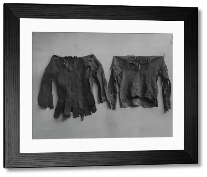 Framed Print : Scalp-Shirts, c1908. Creator: Edward Sheriff Curtis Framed Print : Scalp-Shirts, c1908. Creator: Edward Sheriff Curtis