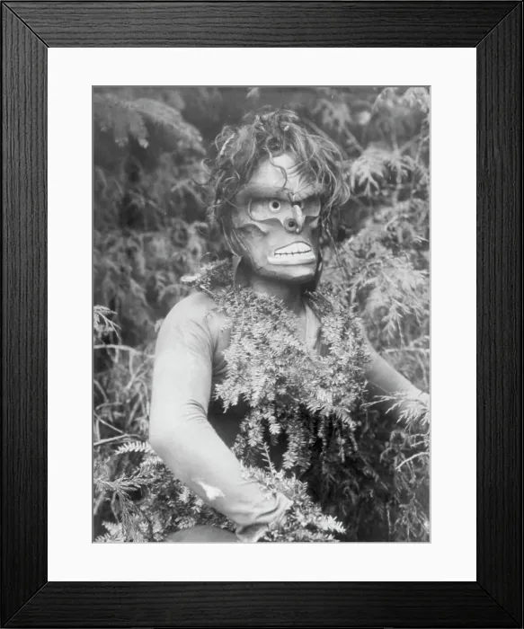 Framed Print : Paqusilahl-Qagyuhl, c1914. Creator: Edward Sheriff Curtis Framed Print : Paqusilahl-Qagyuhl, c1914. Creator: Edward Sheriff Curtis