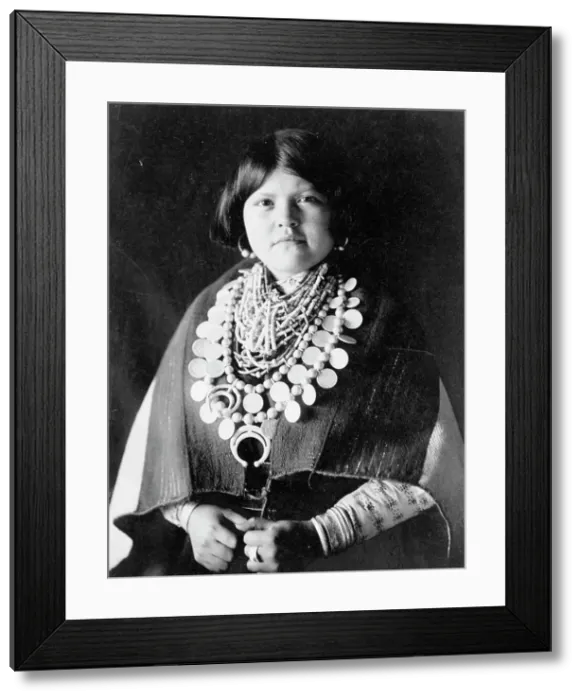 Framed Print : Zuni ornaments, c1903. Creator: Edward Sheriff Curtis Framed Print : Zuni ornaments, c1903. Creator: Edward Sheriff Curtis