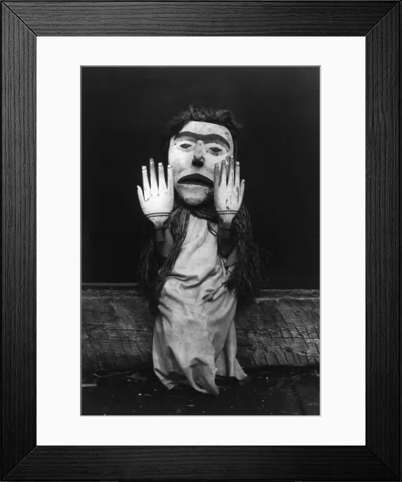 Framed Print : Nuhlimkilaka-Koskimo, c1914. Creator: Edward Sheriff Curtis Framed Print : Nuhlimkilaka-Koskimo, c1914. Creator: Edward Sheriff Curtis
