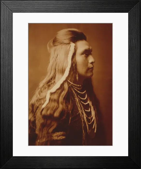 Framed Print : Lawyer-Nez Percé, c1905. Creator: Edward Sheriff Curtis Framed Print : Lawyer-Nez Percé, c1905. Creator: Edward Sheriff Curtis