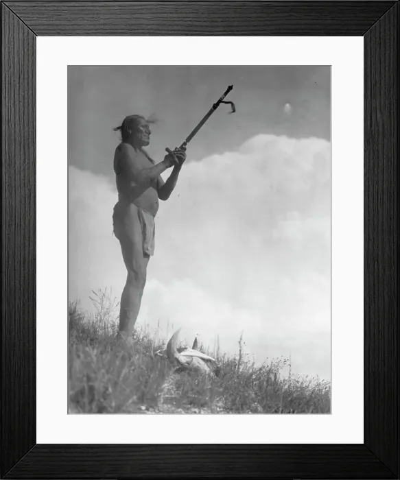 Framed Print : Prayer to the mystery, c1907. Creator: Edward Sheriff Curtis Framed Print : Prayer to the mystery, c1907. Creator: Edward Sheriff Curtis