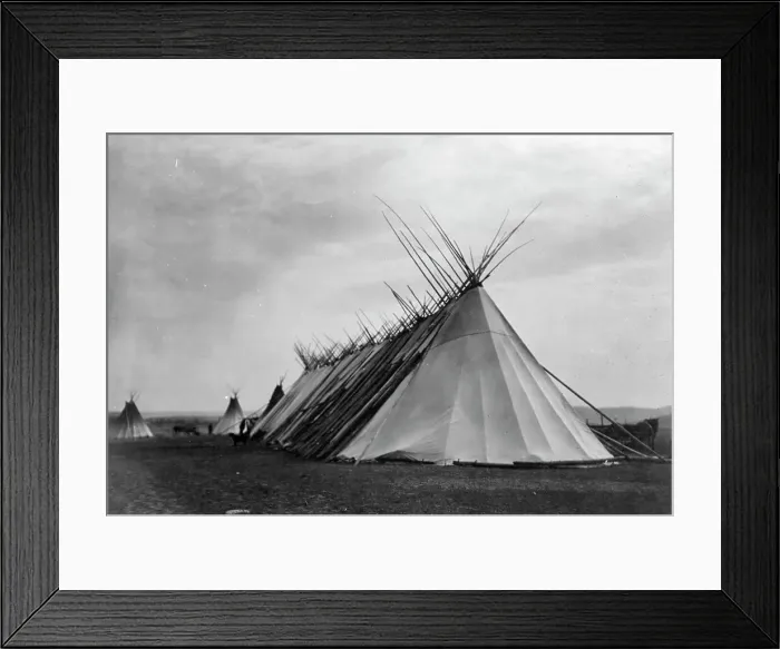 Framed Print : Joseph Dead Feast Lodge-Nez Percé, c1905. Creator: Edward Sheriff Curtis Framed Print : Joseph Dead Feast Lodge-Nez Percé, c1905. Creator: Edward Sheriff Curtis