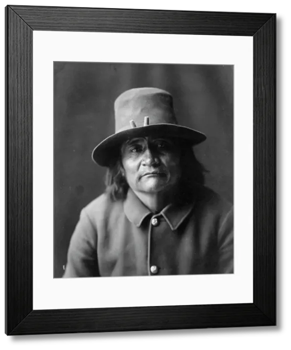 Framed Print : A policeman, c1904. Creator: Edward Sheriff Curtis Framed Print : A policeman, c1904. Creator: Edward Sheriff Curtis