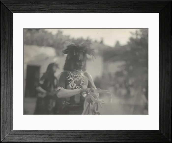 Framed Print : The snake priest, c1906. Creator: Edward Sheriff Curtis Framed Print : The snake priest, c1906. Creator: Edward Sheriff Curtis