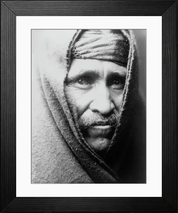 Framed Print : The Chanter, c1905. Creator: Edward Sheriff Curtis Framed Print : The Chanter, c1905. Creator: Edward Sheriff Curtis