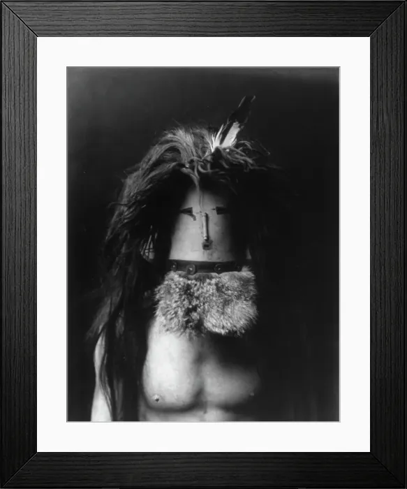 Framed Print : Haschebaad-Navaho, c1905. Creator: Edward Sheriff Curtis Framed Print : Haschebaad-Navaho, c1905. Creator: Edward Sheriff Curtis