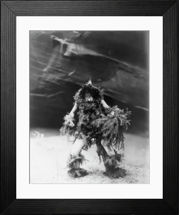 Framed Print : Tonenili-Navaho, c1905. Creator: Edward Sheriff Curtis Framed Print : Tonenili-Navaho, c1905. Creator: Edward Sheriff Curtis