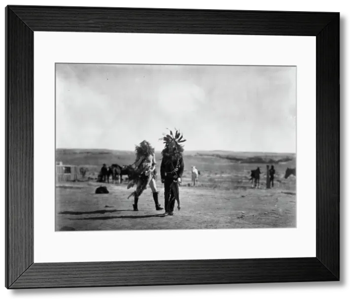 Framed Print : Toneneli and Haschelti, c1905. Creator: Edward Sheriff Curtis Framed Print : Toneneli and Haschelti, c1905. Creator: Edward Sheriff Curtis