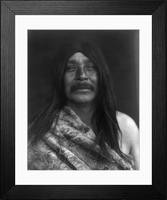 Framed Print : Lelehalt-Quilcene, c1913. Creator: Edward Sheriff Curtis Framed Print : Lelehalt-Quilcene, c1913. Creator: Edward Sheriff Curtis