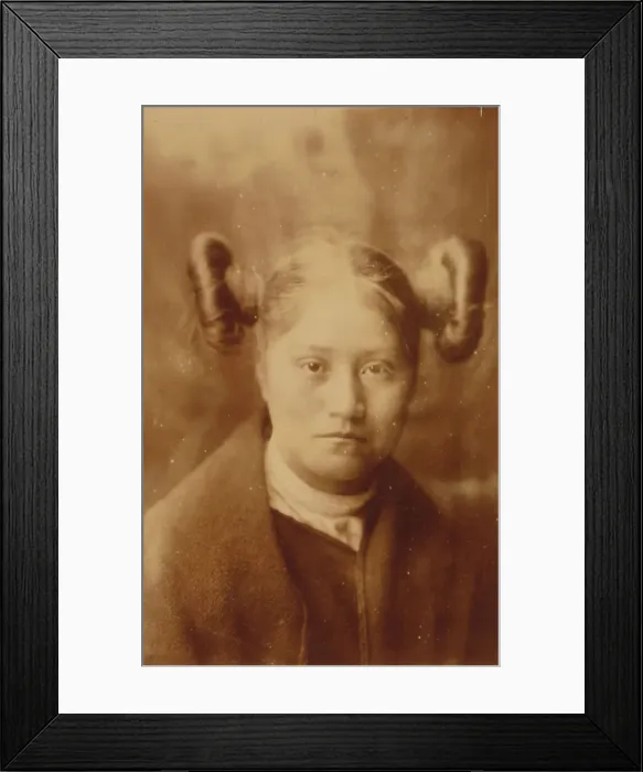 Framed Print : Hopi virgin, c1905. Creator: Edward Sheriff Curtis Framed Print : Hopi virgin, c1905. Creator: Edward Sheriff Curtis