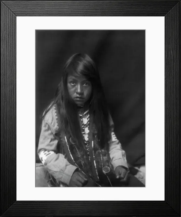 Framed Print : Yakima boy, 1910, c1910. Creator: Edward Sheriff Curtis Framed Print : Yakima boy, 1910, c1910. Creator: Edward Sheriff Curtis