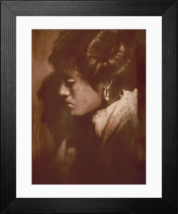 Framed Print : The Hopi maiden, c1905. Creator: Edward Sheriff Curtis Framed Print : The Hopi maiden, c1905. Creator: Edward Sheriff Curtis