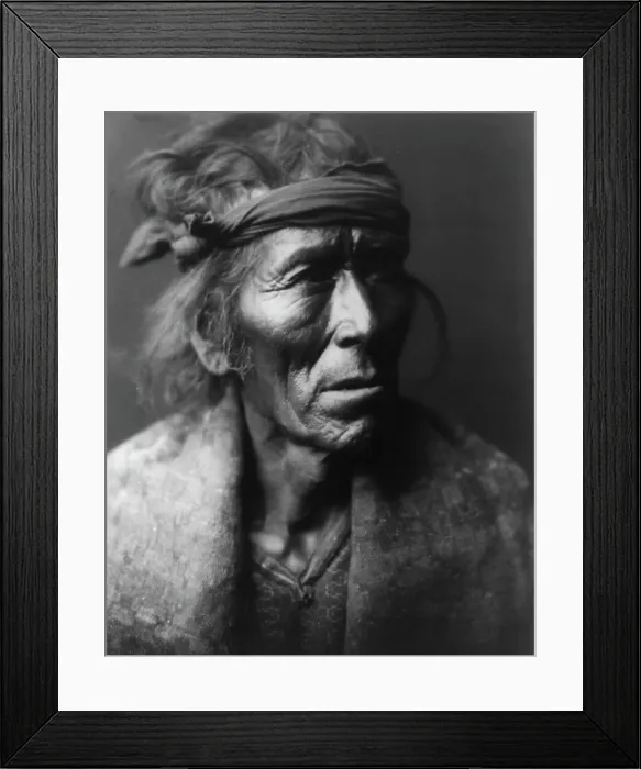 Framed Print : Many Goats, c1904. Creator: Edward Sheriff Curtis Framed Print : Many Goats, c1904. Creator: Edward Sheriff Curtis