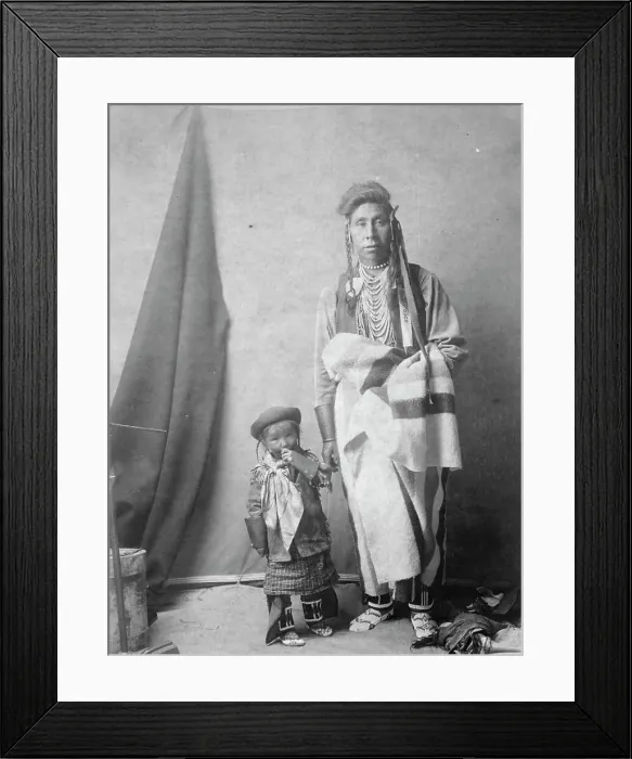Framed Print : Strong Enemy, c1908. Creator: Edward Sheriff Curtis Framed Print : Strong Enemy, c1908. Creator: Edward Sheriff Curtis