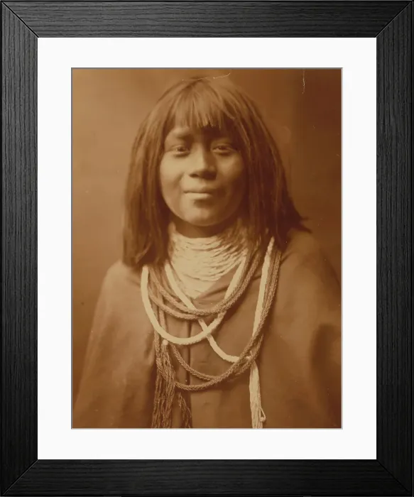 Framed Print : Mis Se Pah, c1903. Creator: Edward Sheriff Curtis Framed Print : Mis Se Pah, c1903. Creator: Edward Sheriff Curtis