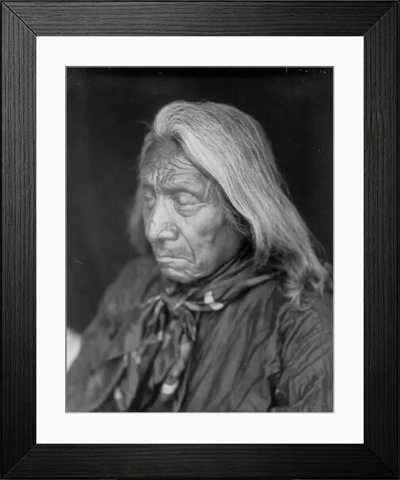 Framed Print : Red Cloud, c1905. Creator: Edward Sheriff Curtis Framed Print : Red Cloud, c1905. Creator: Edward Sheriff Curtis