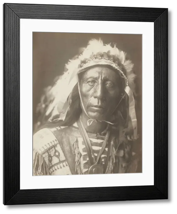 Framed Print : Jack Red Cloud, 1907. Creator: Edward Sheriff Curtis Framed Print : Jack Red Cloud, 1907. Creator: Edward Sheriff Curtis