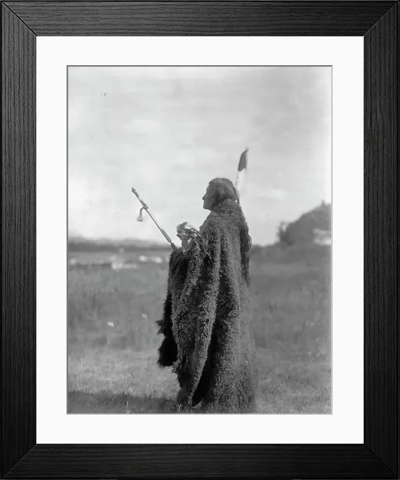 Framed Print : Hu Kalowa Pi ceremony, c1907. Creator: Edward Sheriff Curtis Framed Print : Hu Kalowa Pi ceremony, c1907. Creator: Edward Sheriff Curtis