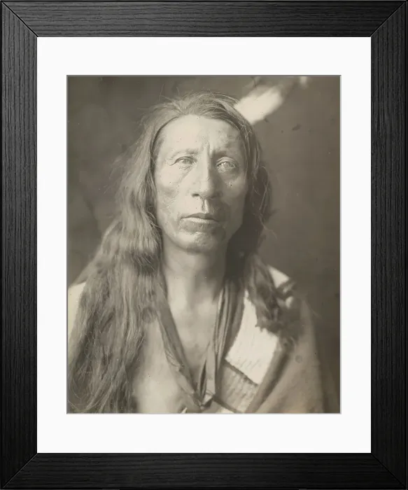 Framed Print : Jack Red Cloud, 1905. Creator: Edward Sheriff Curtis Framed Print : Jack Red Cloud, 1905. Creator: Edward Sheriff Curtis