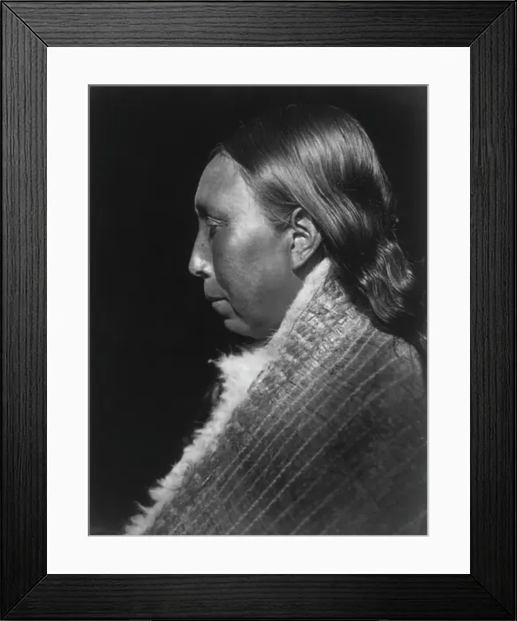 Framed Print : Tlahleelis-Koprino, c1914. Creator: Edward Sheriff Curtis Framed Print : Tlahleelis-Koprino, c1914. Creator: Edward Sheriff Curtis