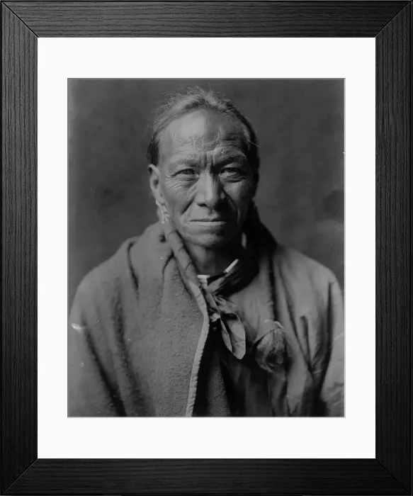 Framed Print : Pah Toi [B], c1905. Creator: Edward Sheriff Curtis