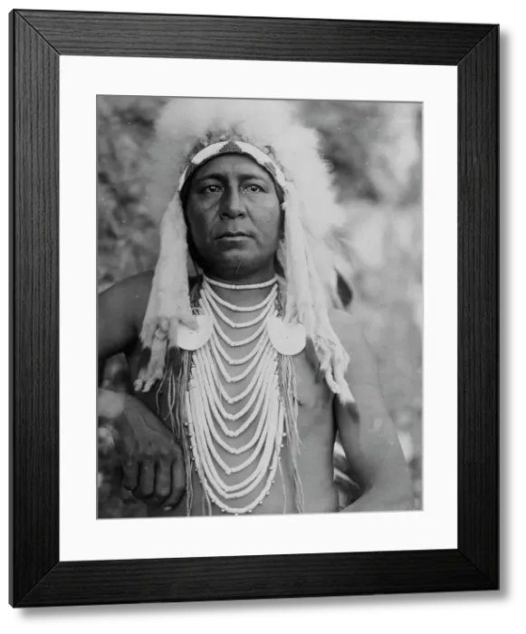Framed Print : Upshaw-Apsaroke, c1905. Creator: Edward Sheriff Curtis Framed Print : Upshaw-Apsaroke, c1905. Creator: Edward Sheriff Curtis