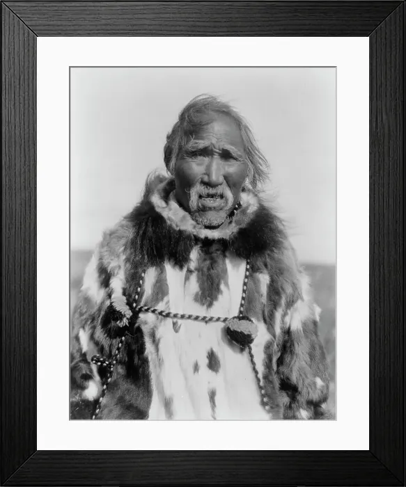 Framed Print : Charlie Wood-Kobuk, c1929. Creator: Edward Sheriff Curtis Framed Print : Charlie Wood-Kobuk, c1929. Creator: Edward Sheriff Curtis