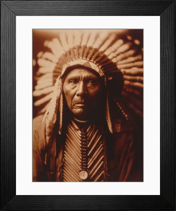 Framed Print : Three Horses, c1905. Creator: Edward Sheriff Curtis Framed Print : Three Horses, c1905. Creator: Edward Sheriff Curtis