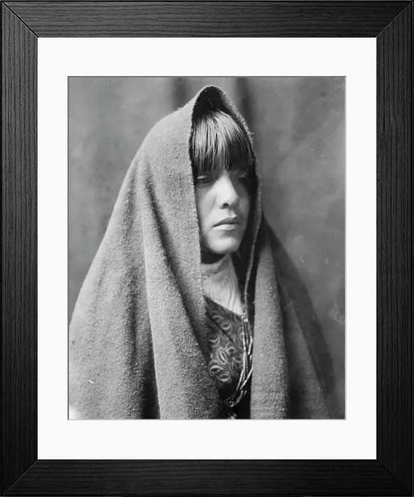 Framed Print : Tom Poqui, c1905. Creator: Edward Sheriff Curtis Framed Print : Tom Poqui, c1905. Creator: Edward Sheriff Curtis