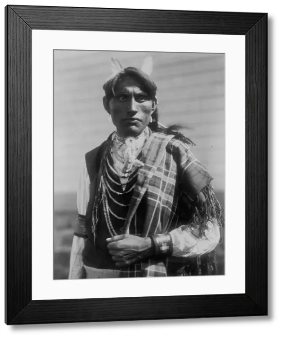 Framed Print : Reuben Black Boy, c1910. Creator: Edward Sheriff Curtis Framed Print : Reuben Black Boy, c1910. Creator: Edward Sheriff Curtis