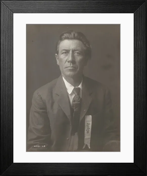Framed Print : Richard Wallace, 1908. Creator: Edward Sheriff Curtis Framed Print : Richard Wallace, 1908. Creator: Edward Sheriff Curtis