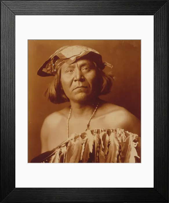 Framed Print : Yo Shona, c1903. Creator: Edward Sheriff Curtis Framed Print : Yo Shona, c1903. Creator: Edward Sheriff Curtis