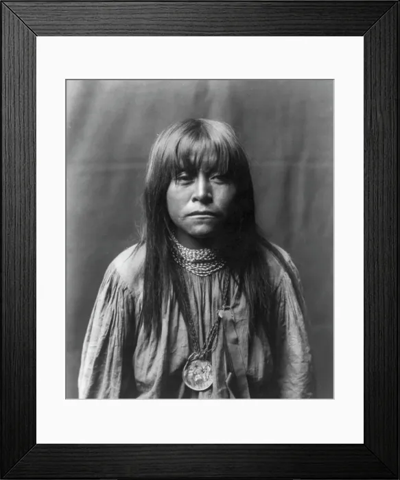 Framed Print : Yuls-Huls-Walking, c1906. Creator: Edward Sheriff Curtis Framed Print : Yuls-Huls-Walking, c1906. Creator: Edward Sheriff Curtis