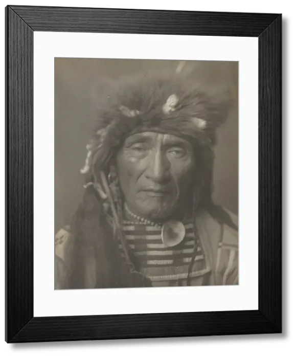 Framed Print : Young Hairy Wolf, 1908. Creator: Edward Sheriff Curtis Framed Print : Young Hairy Wolf, 1908. Creator: Edward Sheriff Curtis