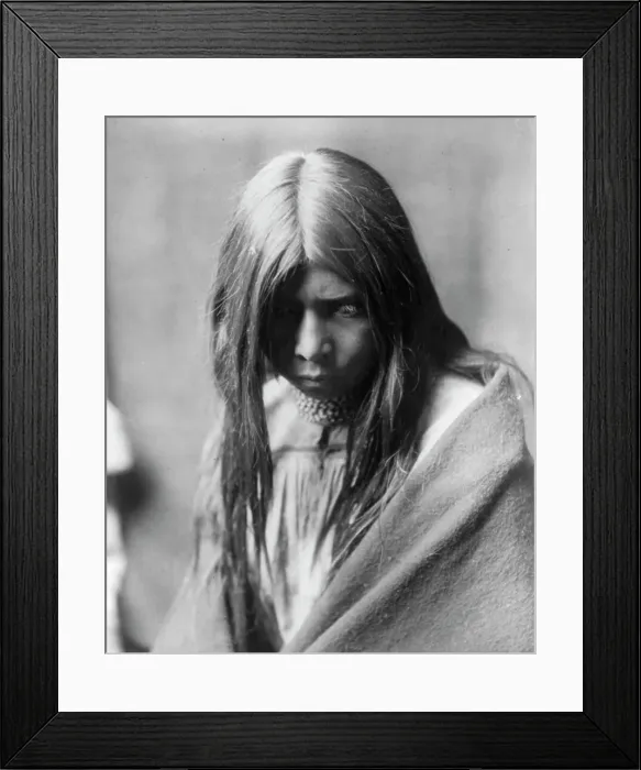 Framed Print : Zosh Clishn-Apache, c1906. Creator: Edward Sheriff Curtis Framed Print : Zosh Clishn-Apache, c1906. Creator: Edward Sheriff Curtis